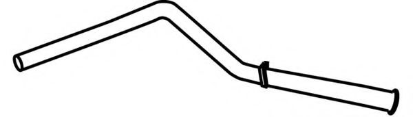 Труба выхлопного газа FONOS 19126