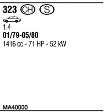 Система выпуска ОГ FONOS MA40000