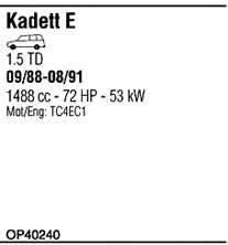 Система выпуска ОГ FONOS OP40240