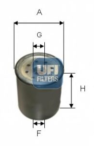 Топливный фильтр UFI 24.121.00