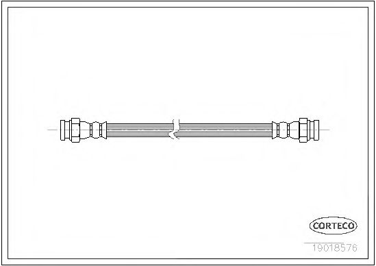 Тормозной шланг PIRELLI 13166