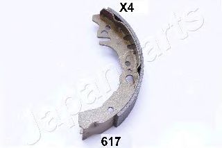 Комплект тормозных колодок JAPANPARTS GF-617AF