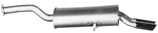 Глушитель выхлопных газов конечный IMASAF 11.79.07