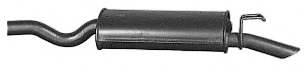 Глушитель выхлопных газов конечный IMASAF 44.61.07