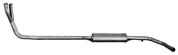 Предглушитель выхлопных газов IMASAF 39.42.03