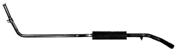 Предглушитель выхлопных газов TESH 260004