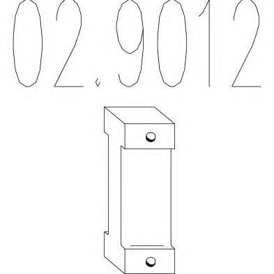 Буфер, глушитель MTS 02.9012