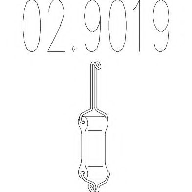 Буфер, глушитель MTS 02.9019