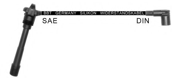 Комплект проводов зажигания BBT ZK1396