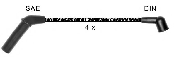 Комплект проводов зажигания BBT ZK17100