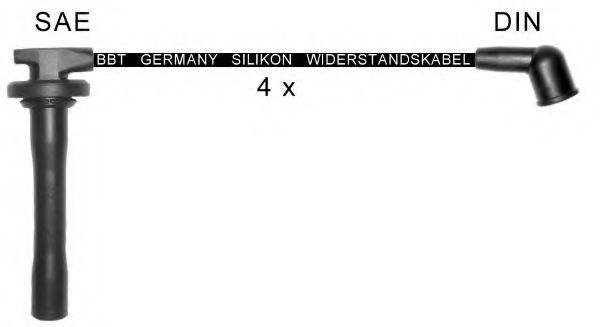 Комплект проводов зажигания PVL 71075