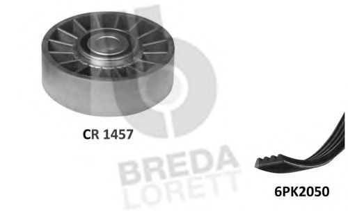 Поликлиновой ременный комплект BREDA  LORETT KCA0003