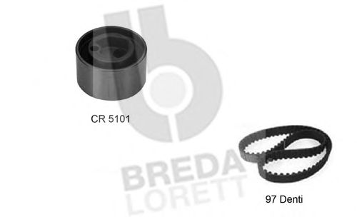 Комплект ремня ГРМ BREDA  LORETT KCD0198