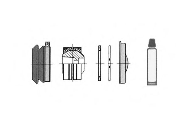 ремонтный комплект, рычаг подвески OCAP 0907525