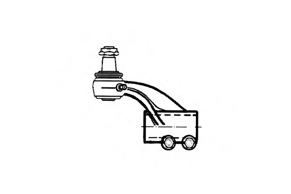 Наконечник поперечной рулевой тяги OCAP 0286641