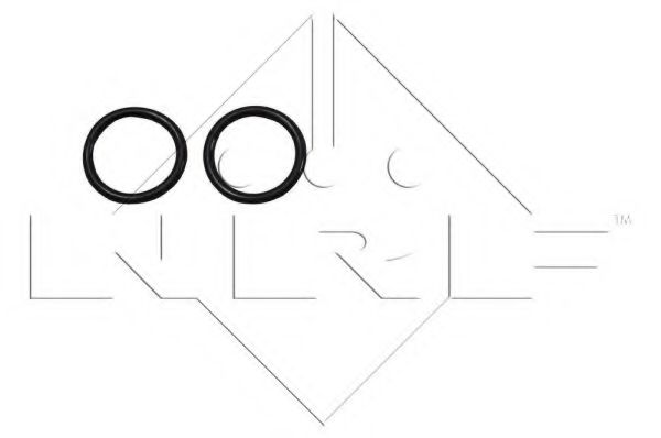 Радиатор, охлаждение двигателя NRF 53405