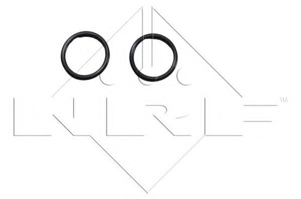 Радиатор, охлаждение двигателя NRF 53444