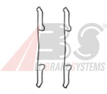 Комплектующие, колодки дискового тормоза A.B.S. 1100Q