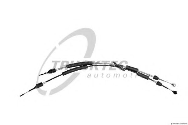 Трос, ступенчатая коробка передач TRUCKTEC AUTOMOTIVE 0224010