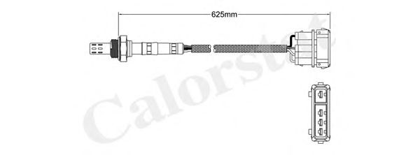 Лямбда-зонд CALORSTAT by Vernet LS140144