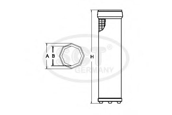Фильтр добавочного воздуха SCT Germany SW 3826