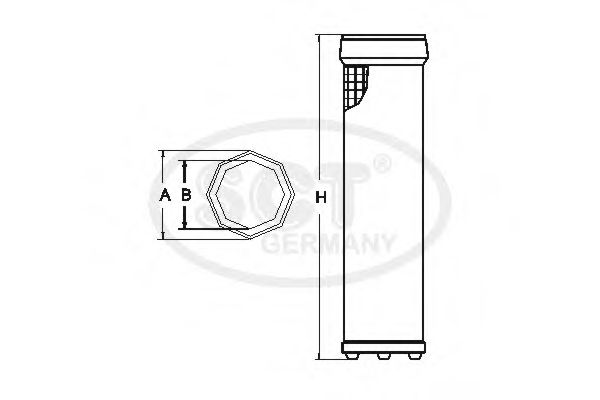 Фильтр добавочного воздуха SCT Germany SW 3829