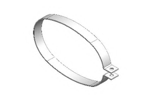 Кронштейн, глушитель DINEX 50860