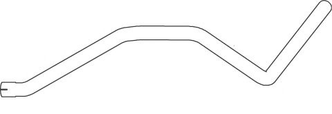 Труба выхлопного газа DINEX 53713