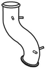 Труба выхлопного газа DINEX 21505