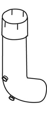 Труба выхлопного газа DINEX 64563