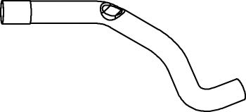 Труба выхлопного газа DINEX 54260