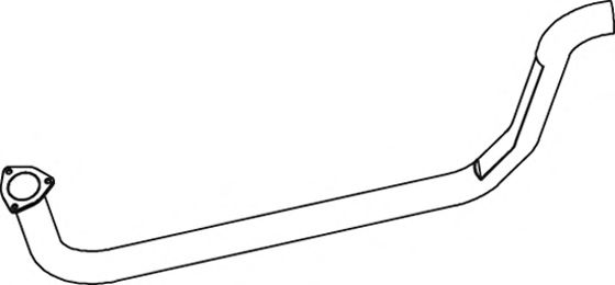 Труба выхлопного газа DINEX 69161