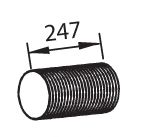 Сильфон, система выпуска DINEX 47136