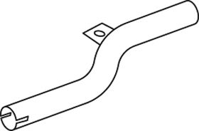 Труба выхлопного газа BORGES 4392