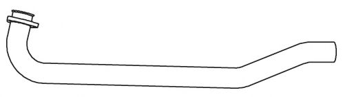 Труба выхлопного газа DINEX 47211