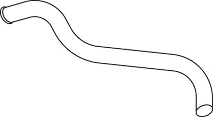 Труба выхлопного газа DINEX 68632