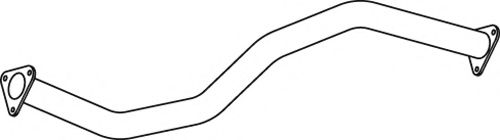 Труба выхлопного газа DINEX 81192