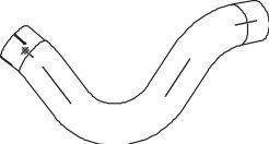 Труба выхлопного газа DINEX 53165