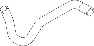 Труба выхлопного газа DINEX 54147