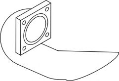 Труба выхлопного газа GILLET 404276