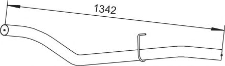 Труба выхлопного газа ZARA 10103