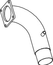 Труба выхлопного газа DINEX 64700