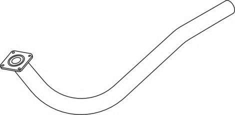 Труба выхлопного газа DINEX 80102