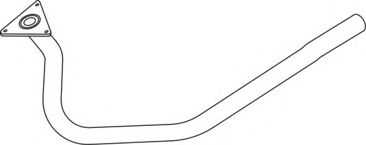 Труба выхлопного газа DINEX 80109