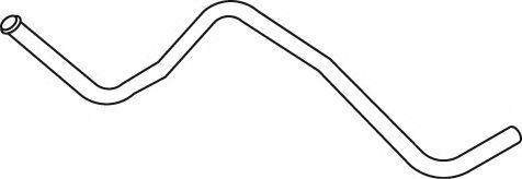 Труба выхлопного газа DINEX 50127