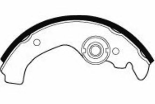 Комплект тормозных колодок NECTO N1358