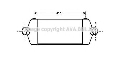 Интеркулер AVA QUALITY COOLING FD4406