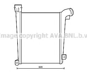 Интеркулер AVA QUALITY COOLING ME4270