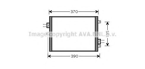 Конденсатор, кондиционер AVA QUALITY COOLING PRA5052