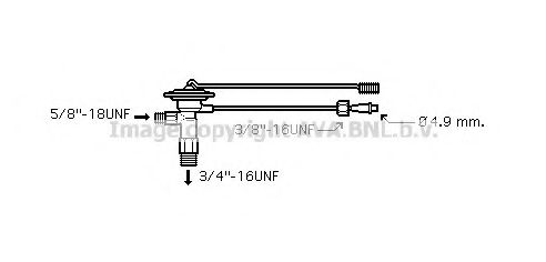 Расширительный клапан, кондиционер AVA QUALITY COOLING VO1123